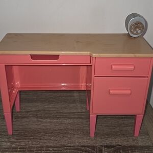 Our Generation Pink School Room Desk Just Desk.